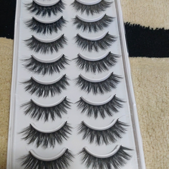 Other - 10 pairs natural false eyelashes